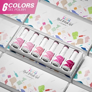 Kit de vernis à ongles en gel JTING – Collection populaire de 6 couleurs avec conception personnalisable – Créez votre propre marque de vernis à ongles (OEM) - Product Image 2