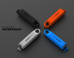 JCX/2600mAh Banco de energía portátil Impermeable Super Mini Cargador de teléfono móvil Entrada Micro USB 10W Potencia de salida 18650 Litio - Product Image 6