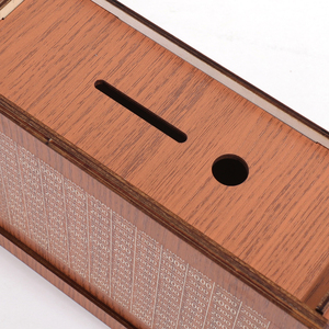Hucha de madera personalizada con número <span class=keywords><strong>CFA</strong></span>, regalo novedoso, decoración del hogar, hucha para ahorrar dinero, <span class=keywords><strong>Franc</strong></span> - Product Image 4