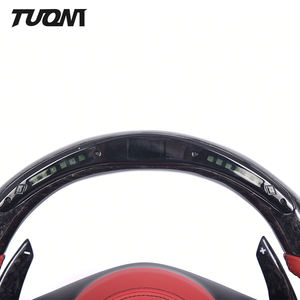 Volante de fibra de carbono personalizado, apto para Mazda 3/5/6/7 <span class=keywords><strong>CX3</strong></span>/CX4/CX5/CX7/CX8/CX9 MX-5/RX-8 Axela Atenza CX-3 CX-5 CX-7 <span class=keywords><strong>2020</strong></span> - Product Image 2