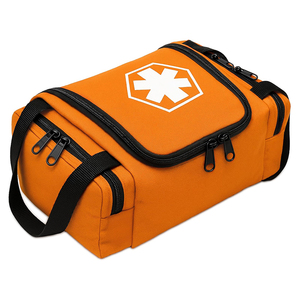 Bolsa de Almacenamiento Médica Resistente al Agua con Compartimentos Internos Organizados para Camping, Deportes, Construcción, Botiquín de Primeros Auxilios Portátil Multiusos - Product Image 1