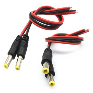12V 5,5x2,1 mm vrouwelijke DC-voedingsaansluiting Jack Connector Kabelstekkerdraad voor CCTV LED-licht - Product Image 6