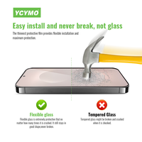 Film de protection en TPU flexible pour Samsung S26/S26 Ultra, résistant aux rayures, auto-cicatrisant, protection d'écran facile à installer
