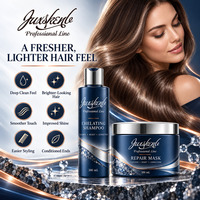 Soins capillaires de luxe, haute technologie, shampooing et masque capillaire en marque privée pour cheveux longs et épais