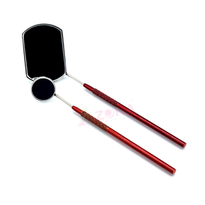Espejo de extensión de pestañas y cejas de forma cuadrada grande personalizado calidad profesional para una vista perfecta de pestañas postizas al por mayor - Product Image 4