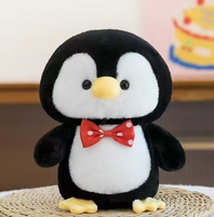 Peluches pingouin de 8 pouces pour machine à griffes, jouet en peluche doux, vente en gros