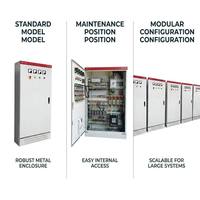 Armoire de distribution basse tension (0,4KV/0,22KV) ZHUOLI sur mesure, taille XL-21, courant 630A, boîtier IP3X, verrouillage hybride, étanche à la mer