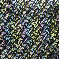 Tissu à paillettes de haute qualité 3 mm, multicolore, broderie de perles ondulées, tissu pour robes de mariée, jupes, doublure, tricot à la mode pour filles