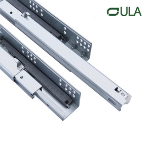 Soula Tủ Bếp Phần Cứng Sắt 45Mm Mềm Đóng 3-Gấp Mở Rộng Đầy Đủ Giấu <span class=keywords><strong>Slide</strong></span> 3D Khóa <span class=keywords><strong>Hidden</strong></span> Kính Thiên Văn Ngăn Kéo - Product Image 3