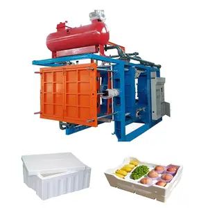 Hede automatische Eps Schaum Fisch box Herstellung Fälle Styropor Box Form Form maschine Eps Vakuum Blockform maschine