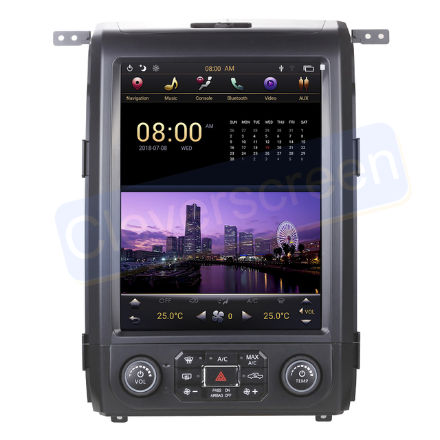 HD Screen for Ford F150 2013-2014 Android 9.0 Tesla Style 64G Car Multimedia Player GPS DVD Audio Radio Stereo Player
