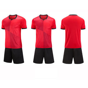 5026 toptan özel yaz futbol forması setleri kısa kollu spor eğitim takım elbise takım üniforma - Product Image 4