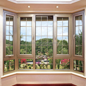Ventana de toldo de aluminio con Panel de vidrio grande, ventana de rotura térmica para ventana abatible de casa - Product Image 3