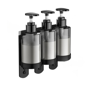 Tamaño personalizado sin perforación 300 ML 304 <span class=keywords><strong>dispensador</strong></span> <span class=keywords><strong>de</strong></span> jabón <span class=keywords><strong>de</strong></span> acero inoxidable para Hotel <span class=keywords><strong>dispensador</strong></span> <span class=keywords><strong>de</strong></span> jabón <span class=keywords><strong>de</strong></span> montaje en pared con llave - Product Image 4