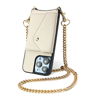 Étui de téléphone à bandoulière de production en usine étui de téléphone à bandoulière en cuir et pochette étui de téléphone en cuir personnalisé