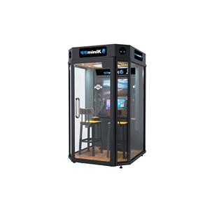 Mini distributeur automatique personnalisé, console de jeu simulateur de chant, cabine karaoké avec structure métallique, sans évaluation - Product Image 2