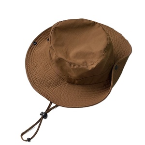 Sombreros de pescador Safari logotipo personalizado al aire libre con cuerda - Product Image 4