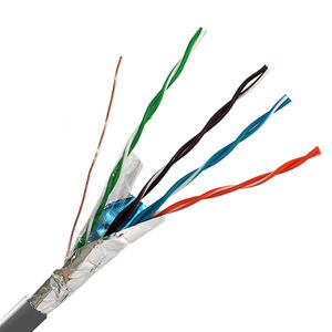 OUTDOOR UTP CAT5E LAN-KABEL 305M 24AWG PASS-TEST KUPFER CCA PE-JACKE PVC PE-JACKE FTP SFTP - Product Image 2