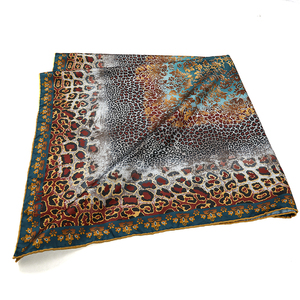 Silk Like Scarf Custom Printing Silky Satin 100% Polyester Double Sided Printing Scarf For Women Shiny Scarf <strong>Hijab</strong> - Product Image 6