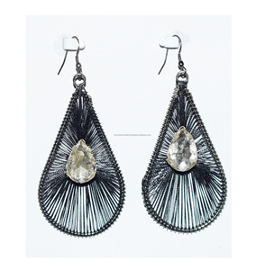 New Model Women Ethnic Bohemian Vintage Color Hollow Round <b>Drop</b> Beads Earrings Jewelry Bracelet wedding earrings Steel Jewelry - Product Image 3