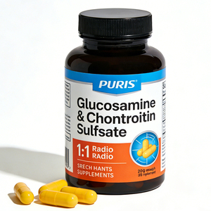 OEM Toptan Glukozamin Kondroitin Sülfat Kapsülleri - Antioksidan Eklem Destekleyici Takviye 500mg/800mg/1000mg Yetişkinler İçin - Product Image 1