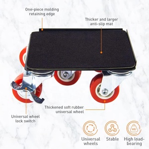 Outil mobile personnalisable de fer de structure incluse de soutien d'OEM d'outil mobile de meubles de 5 roues - Product Image 3