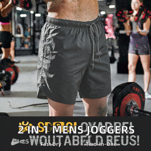 Custom Logo Men's Running <b>Shorts</b> Quick Dry Elastic Waist Sports Training Gym <b>Shorts</b> with Drawstring - Product Image 2