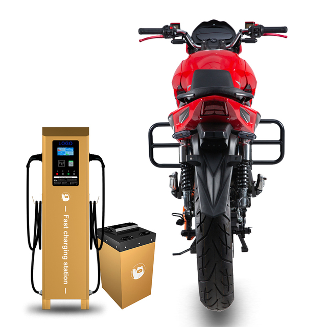 250KM Range Transport Motorcycle Long Distance Swap Battery Electric Motorcycle Suitable for Food Delivery and Freight