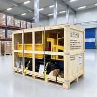 Mini-transporteur à chenilles en caoutchouc de 1,2 tonne avec moteur diesel, pompe hydraulique, benne basculante pour l'agriculture et la construction