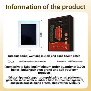 ワントング筋肉骨プラスター関節痛緩和ネック肩腰痛パッチクラスI OEMメーカー - Product Image 3