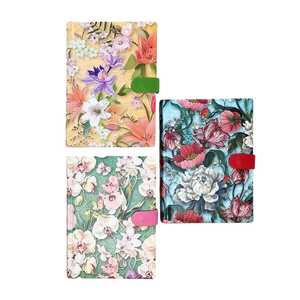 CANGINI FILIPPI - AGENDA DE DEUX JOURS 7X10 CM FLEURS CLASSIQUES ASSORTIES - Product Image 1