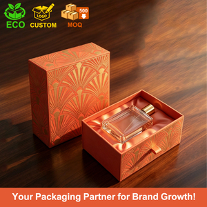 Caja de Perfume de Lujo Personalizada, Empaque de Fragancia Premium, Caja de Papel Rígida Personalizada con Seda Elegante, Estilo Berlín - Product Image 1