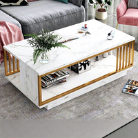Table basse minimaliste de haute qualité au design moderne et unique pour appartement, 2 niveaux, en bois et acier