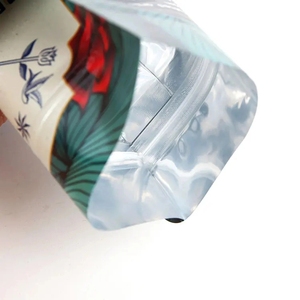 Custom Multi-Color Gusseted Ziplock Mylar Bags Plastic Packaging for Coffee &amp; <strong>Edibles</strong> Smell Proof and Printed to Order - Product Image 4