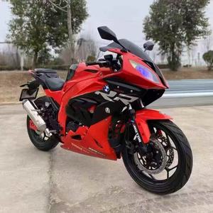 Xinuonuo 1BMW Moteur bicylindre en ligne refroidi par eau 400cc pour <span class=keywords><strong>roadster</strong></span> de course, avec sifflet d'échappement intégral, >80 km/h - Product Image 1