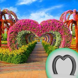 Esculturas con Forma de Corazón con LED, Macetas de Plástico Grandes y Altas para Decoración de Parques Públicos - Product Image 5