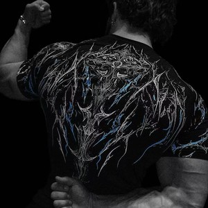 Nouveau T-shirt de sport moulant à manches courtes en soie de lait à séchage rapide pour homme, collection 2026 <span class=keywords><strong>Venom</strong></span> Dragon Slayer - Product Image 5