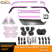 Éclairage d'ambiance intérieur LED RGB pour Mercedes Benz GLB W247 X247 GLA H247 2020-2025 – Accessoires de bande lumineuse d'ambiance