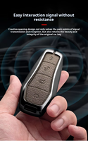 Étui de protection en alliage pour clé de voiture BYD Second Song Pro Tang Dm QIn PLUS MAX Yuan Generation Atto 3 Han EV Dolphin Accessoires