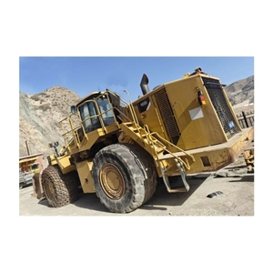 Chargeuse sur pneus Caterpillar 988H d'occasion de 11,4 tonnes |   Chargeuse minière robuste Cat C18 avec godet de 7,0 m³ et cabine ROPS pour carrière - Product Image 1