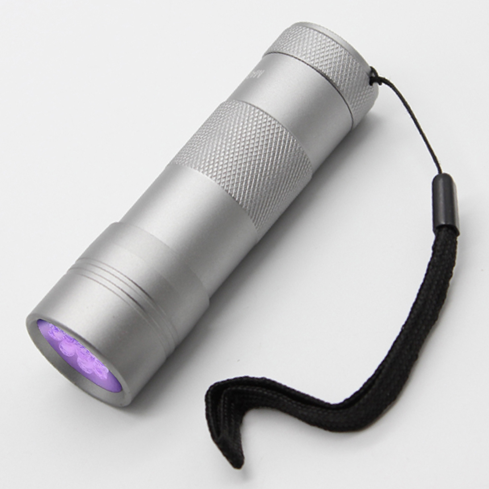 12 LED 395nm UV Flashlight Ultra Violet Blacklight Light Inspection Lamp Torch