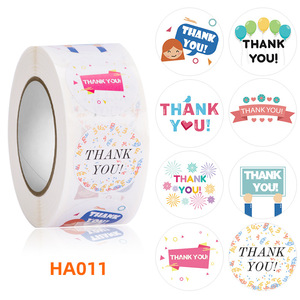 Rollo de Pegatinas Personalizadas de Dibujos Animados, Autoadhesivas, con Barnizado UV, Decoración Navideña, Venta al por Mayor - Product Image 6