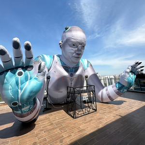 Modello Gonfiabile di Robot AI Gigante <span class=keywords><strong>per</strong></span> Sfondo Palco Musicale, <span class=keywords><strong>Mascotte</strong></span> Umana Gonfiabile <span class=keywords><strong>per</strong></span> <span class=keywords><strong>Feste</strong></span> ed Eventi - Product Image 3