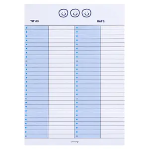 Ready to Ship office school home supply writing stationery trend 2024 cheap popular 30 sheets kraft paper notebook sticky note