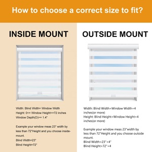 حجم مخصص بمحركات ، ستائر حمار وحشي صغيرة ، ليلي لتجار التجزئة - Product Image 6