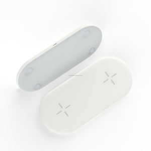 2023 double chargeur sans fil 15W rapide 2 en 1 station de chargeur sans fil <span class=keywords><strong>portable</strong></span> pour <span class=keywords><strong>iphone</strong></span> pour android - Product Image 3