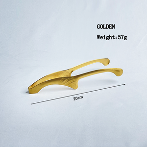 Hui-e Style coréen 304 acier inoxydable corne de vache tête ronde pince de <span class=keywords><strong>Barbecue</strong></span> pince alimentaire extérieure outils de <span class=keywords><strong>barbecue</strong></span> élégants - Product Image 3