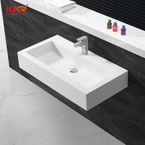 Sanitarios China acrílico superficie sólida lavabo <span class=keywords><strong>precio</strong></span> Washbains de piedra se hunde - Product Image 4