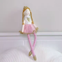 CPC Vente à Chaud Ensemble de Poupées Ballerines en Peluche Ballet Princesse Fille Décoration de Chambre Jouet Doux pour Bébé