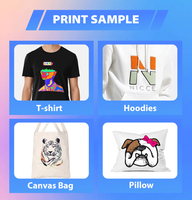 Impresora de Camisetas DTG Económica Refinecolor, Tamaño A3, Multicolor, Máquina de Impresión Directa a Prenda, Máquina de Impresión DTG para Camisetas